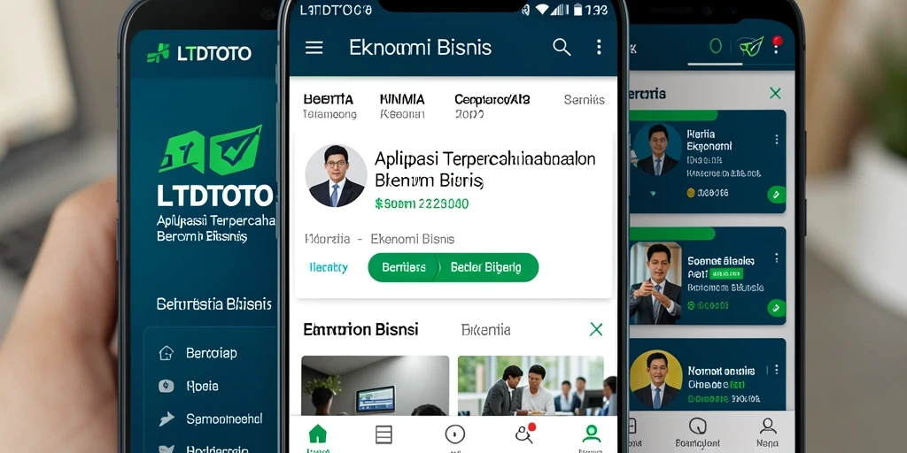 Tampilan antarmuka LTDTOTO yang mudah digunakan untuk berita ekonomi.