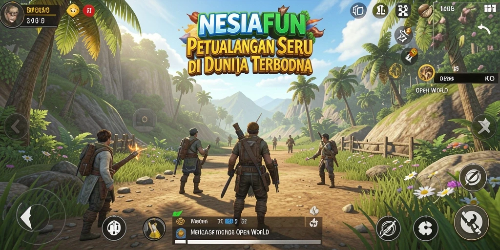 Antarmuka menarik dan pengalaman eksplorasi dunia terbuka yang menyenangkan.