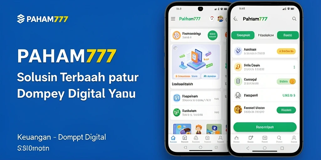 Tampilan antarmuka PAHAM777 yang sederhana dan fungsional.